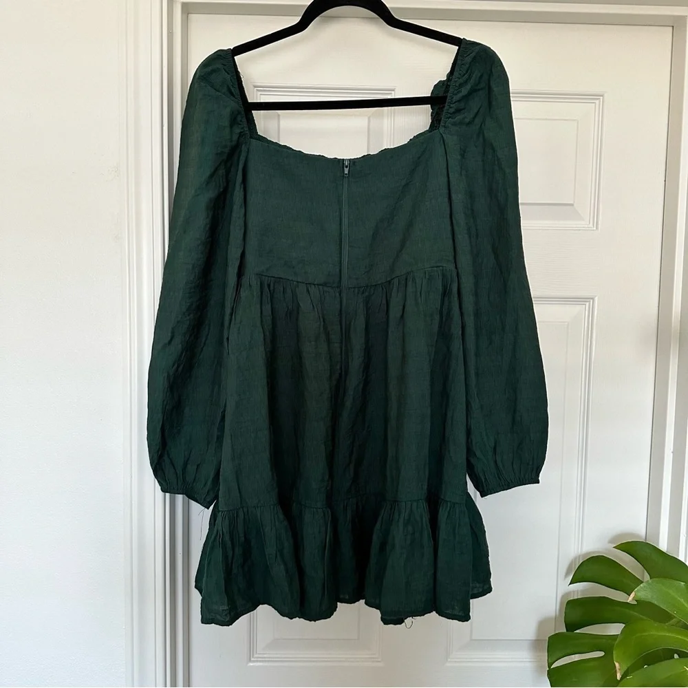 Lovely Day Hunter Green Dress - Picture 3 of 8